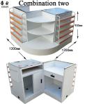 Durable Grocery Store Cash Counter Supermarket Equipment Checkout Counter