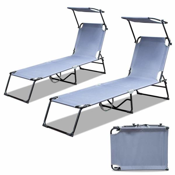 Modern Outdoor Hotel Floor Portable Swimming Pool Folding Chaise Lounge Chair