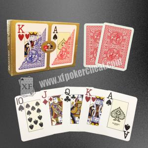 Wholesale Modiano Plastic Playing Cards / Golden Trophy Casino Cards For Texas Poker from china suppliers