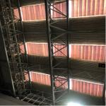 CAD Mild Steel Roof Truss Structure Roof Bending For Sports Stadium