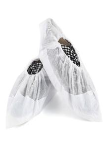 Wholesale CPE Coating Surgical Shoe Covers Thickened Long Edge Sealing Prevent Cracking from china suppliers