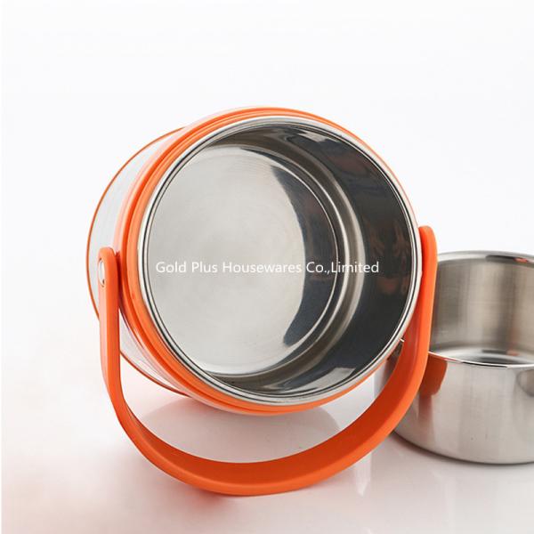 Fashion style vacuum stainless steel travel lunch pot vacuum insulated thermal