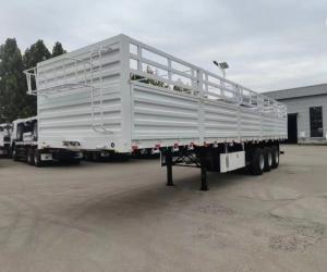 Wholesale Self dumping 40FT 80tons Stake Cargo Fence Container Semi Truck Trailer AND9407CXY from china suppliers