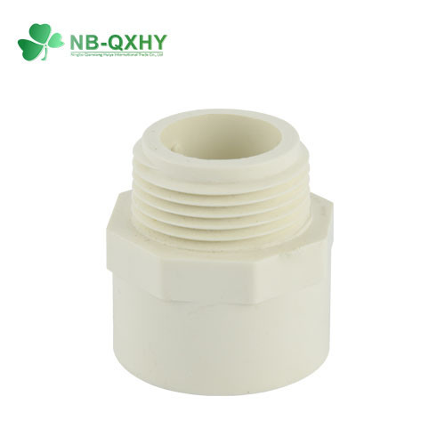 Water Supply 1/2 Inch to 2 Inch Sch40 PVC Pipe Fitting Male Adapter