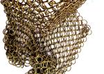 Stainless Steel Ring Mesh Drapery 1.2MM X10MM Used Window Treatments , Backdrops