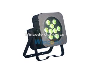 Wholesale Four In One Battery Powered Stage Lights 9 × 10W With 25 Lens Angle / 42mm Lens Size from china suppliers