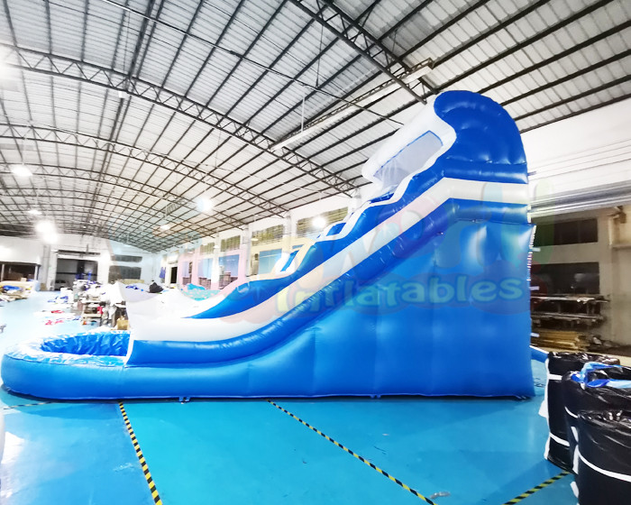 TUV Outdoor Inflatable Water Slides Kids Jumping Bounce House