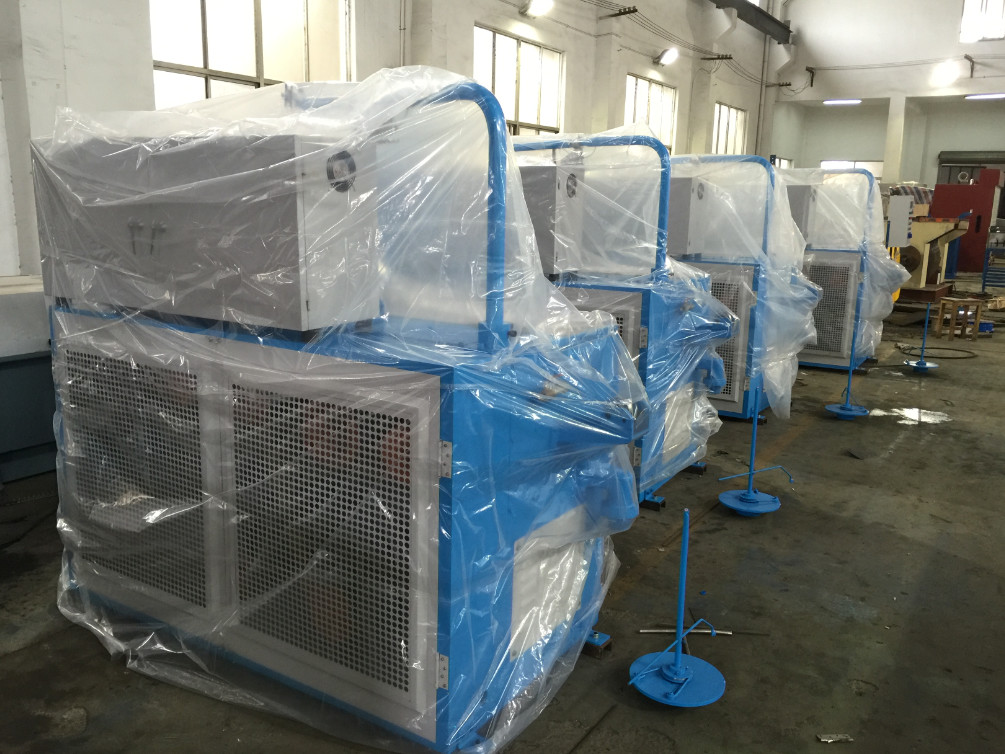 Automatic Stop 24DW High Speed Al Wire Drawing Machine With Horizontal Axis Type