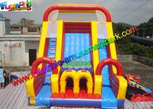 Wholesale Amazing Giant Three Lane Commercial Inflatable Sport Slide Water - Proof from china suppliers