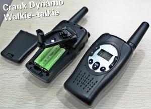 Wholesale Crank dynamo wind up portable radio walkie talkie telecommunication from china suppliers