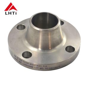 Wholesale Froged And CNC Machined Titanium Long Weld Neck Flange Polished Surface ANSI B16.5 from china suppliers