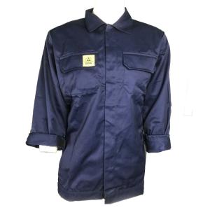 Wholesale Navy Blue Unisex Supervisor Manger 220g ESD Smock from china suppliers