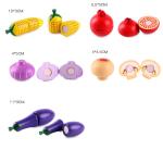 Cooking Props 5.5cm Wooden Role Play Food Magnetic Fruit Toys
