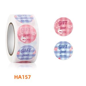 Wholesale Decorative Sealing Birthday Gift Stickers Glossy/Matte/Frosted Self Adhesive Sticker Roll from china suppliers