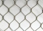 2 Mm 50mm X 90mm Stainless Steel Rope Mesh For Animal Cages