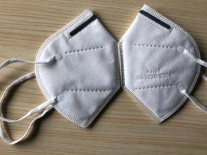 Wholesale KN95 FFP2 White Color Disposable Medical Mask Melt Blown Cloth Anti Dust With CE from china suppliers