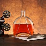 Exotic Brandy Glass Bottles Super Flint Glass and Aluminum Caps from Yuncheng