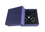 Custom Color Paper Gift Box Cardboard Jewelry Paper Set Packaging With Foam