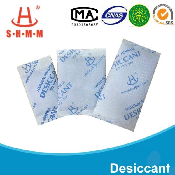 Pharmaceutical Raw Material Activated Mineral Desiccant , Moisture Absorbing Desiccant 20g