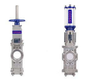 Wholesale SS Through Conduit Knife Gate Valve For Sewage Treatment Industry from china suppliers