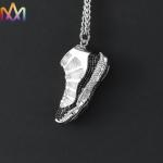Eco Friendly 32g Hip Hop Shoe Mens Engraved Necklace
