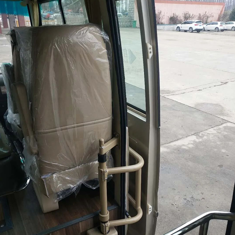 Left Hand Drive 10-19 Seater Coaster Bus with Euro 6 Emission Standard