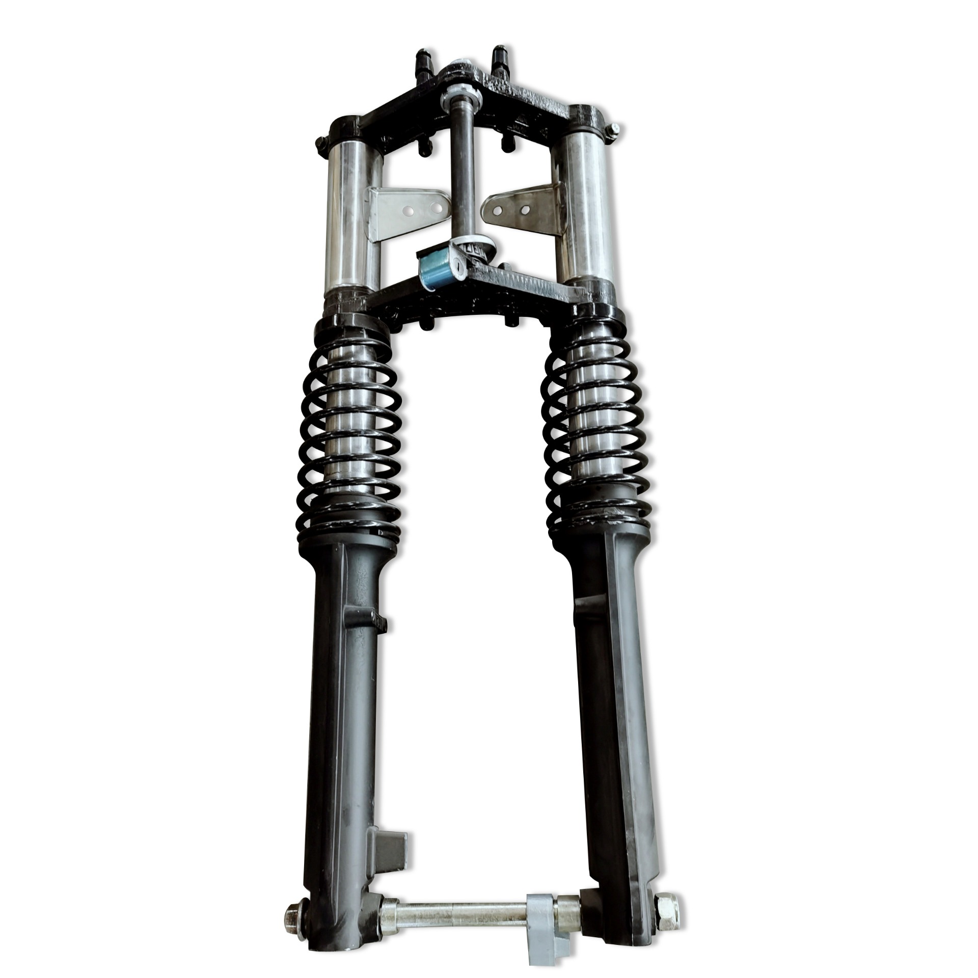 Black Hydraulic Shock Absorber for Smooth Transmission in Tricycle Motorcycle Height 520mm