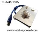 Waterproof Panel Mounted Industrial Trackball Mouse W/38mm Ball Stainless Steel