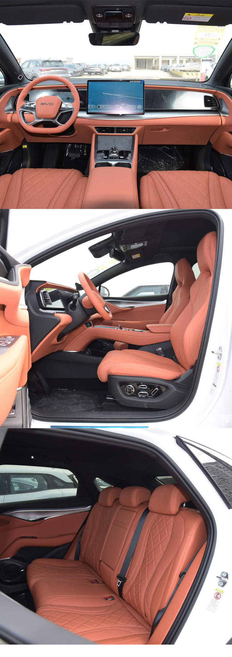 2024 BYD Sea Lion 07 EV Pure Electric SUV Generation with R19 Tire Size