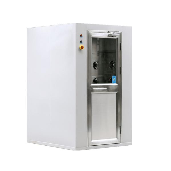 GMP-Certified Dual Air Shower | 304 Stainless Steel & ≤60dB Quiet | Pharma-Grade