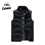 High Quality Male Outdoor Warm Waistcoat Utility Quilted Polyester Sleeveless