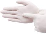 Anti Pollution Disposable Medical Latex Gloves , Disposable Latex Work Gloves