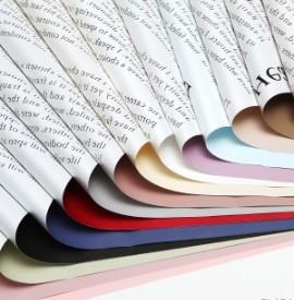 Wholesale Waterproof thickened English Ouya paper flower packaging paper from china suppliers