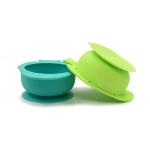 Non Sticking Collapsible ODM Fish Baby Silicone Suction Bowl BPA Free