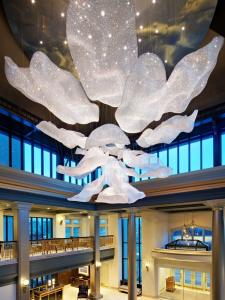 Wholesale Creative Art Luxury Crystal Chandelier For Art Exhibition Hall Or Conference Hall from china suppliers