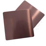 1000x2000mm Hairline Stainless Steel Sheet Rose Gold DIN 201 304 316