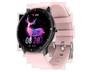 Wholesale Q21 Stylish Women Smart Watch Round Screen Smartwatch For Girl Heart Rate Monitor Compatible For Android And IOS from china suppliers