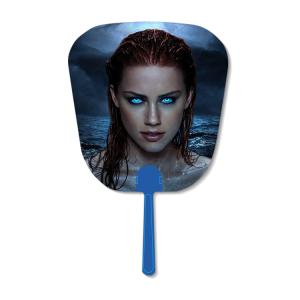 Wholesale 16x17cm Hand Fan 3D Lenticular Printing Service For Promotional Gift / Advertisement from china suppliers