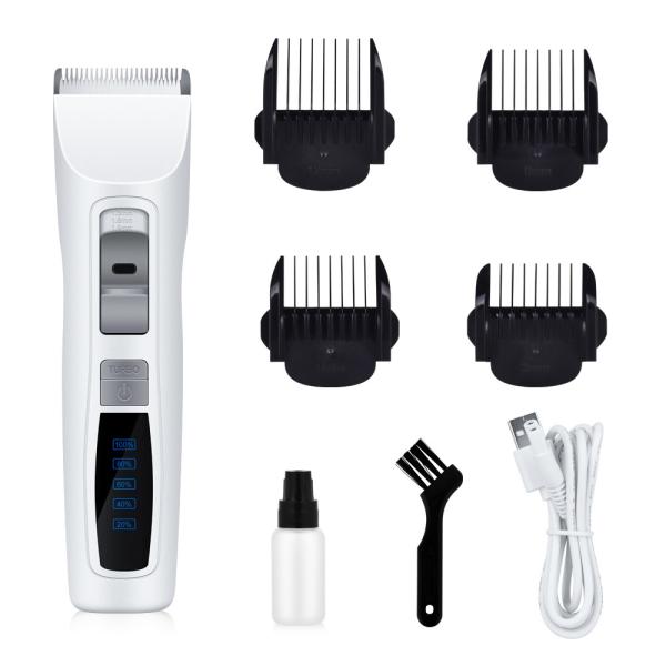 High Precision Electric Pet Clippers , Pet Fur Clippers Ergonomic Comfortable