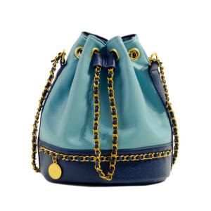 Wholesale 20cm 22cm Female Crossbody Bag BSCI Drawstring Leather Bucket Bag from china suppliers