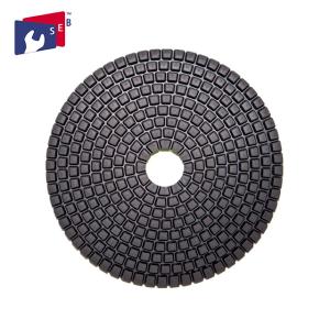 Wholesale 5'' Dry Polishing Pad Diamond Powder 80 - 220 Mm For Concrete Quartz from china suppliers