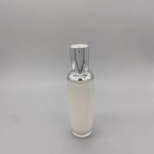 Wholesale Regenerist Skin Toner Bottle Acrylic Oval Cylinder Plastic PS Bottle from china suppliers