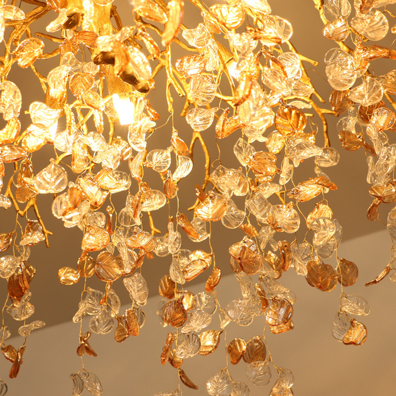 40W Metal Gold Ceiling Luxury Lights For Home Decoration