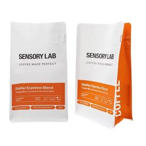 Wholesale Custom Printed 250g 340g 500g Biodegradable Side Gusset Pouch Plastic Mylar Foil Packaging Flat Bottom Bag from china suppliers