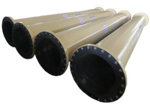 Wholesale Dn600 Slurry Uhmwpe Mining Rubber Lined Steel Pipe from china suppliers