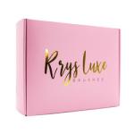 kraft paper Corrugated Mail Box slot Cardboard Shipping Boxes