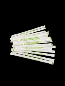 Wholesale Eco Friendly PLA Straw Biodegradable Disposable Straws Custom Made from china suppliers
