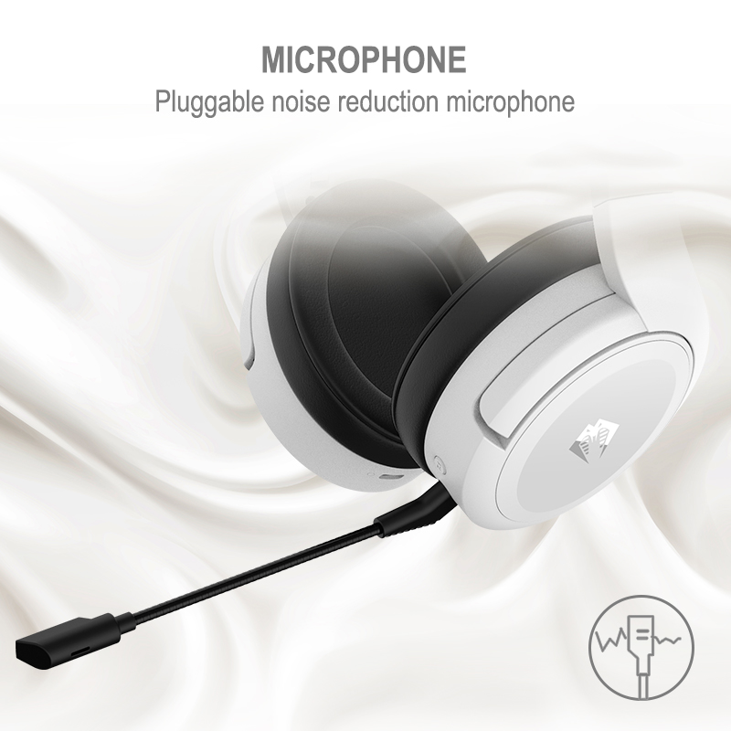 AAC Codecs Waterproof Function Wireless Gaming Headphone 2.4 G For Serious Gamers