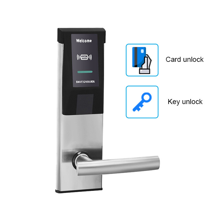 ODM/OEM Manufacturer Hotel Smart Door Locks Card System RFID Hotel Door Lock