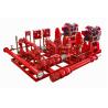 Buy cheap UL FM NFPA20 Skid Mounted Vertical Turbine Fire Pump from wholesalers